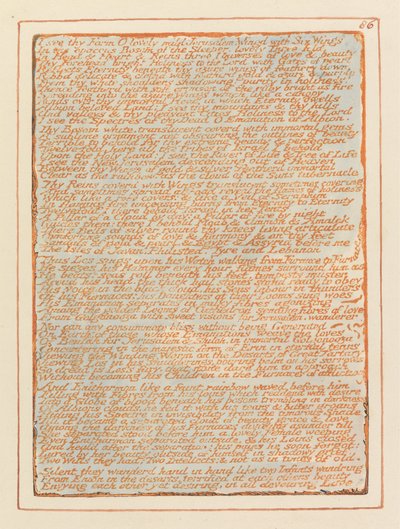 Jerusalem, Plate 86 by William Blake